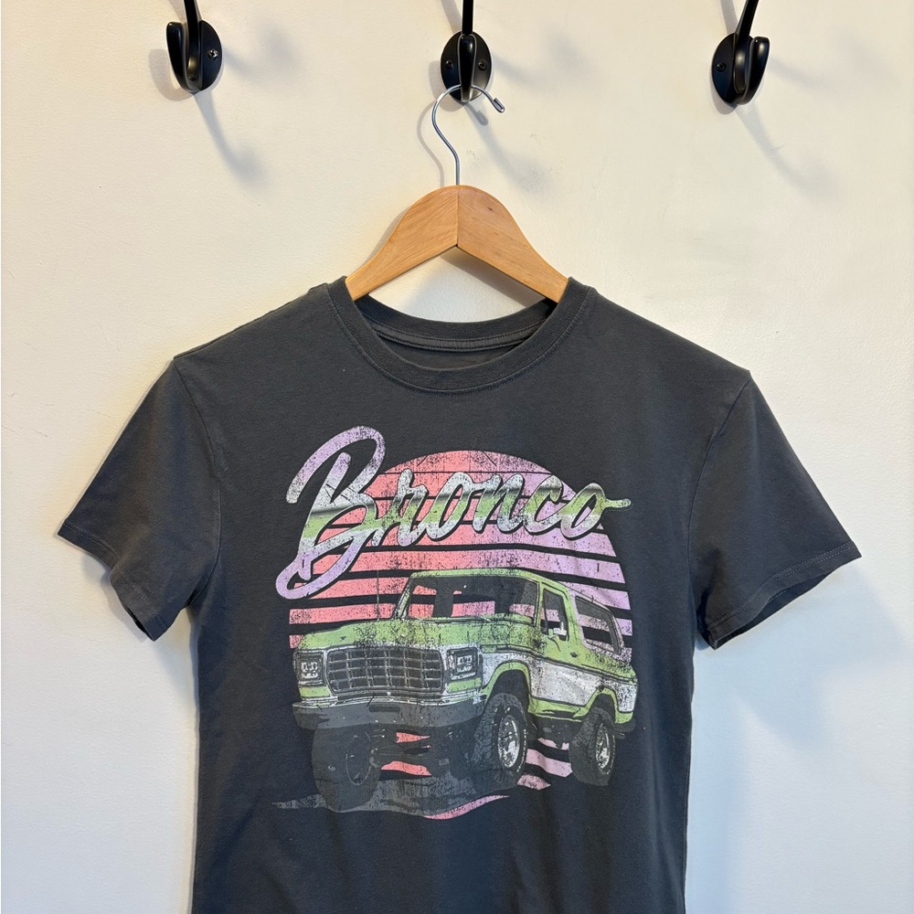 Ford Bronco Graphic Kids T-Shirt - Gray